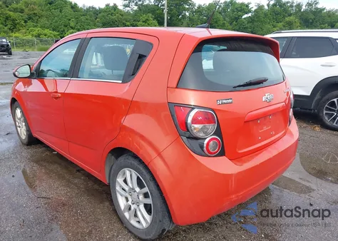 2012 Chevrolet Sonic 2Lt from USA, damaged, VIN 1G1JC6SH8C4134505